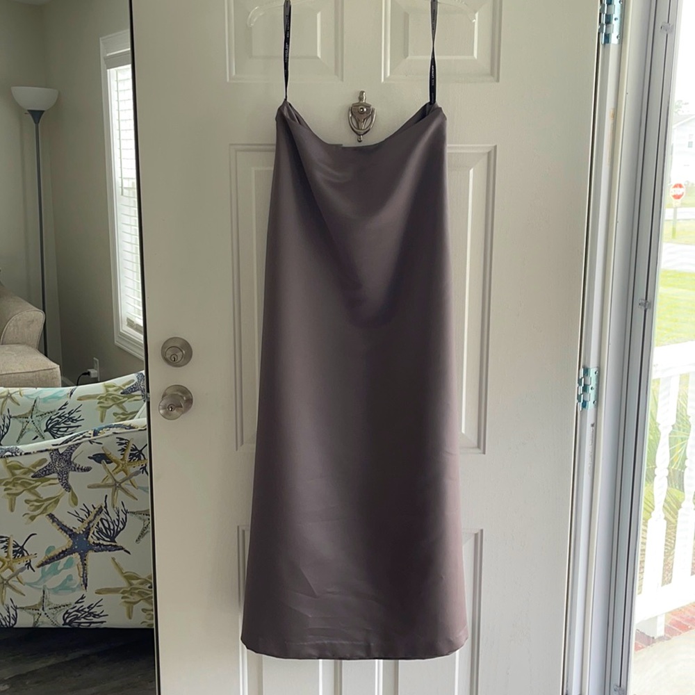 Pewter color Bridesmaid skirt, no top